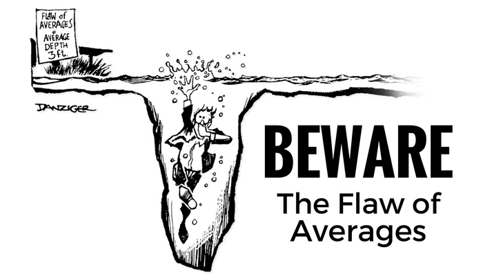 Beware of the flaw of averages